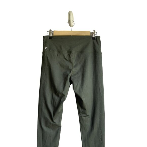 Z by Zella Green Full Length Leggings Size Medium Gym Workout Active Athleisure - Picture 6 of 8